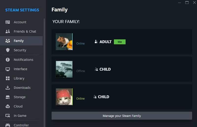 قامت Valve بتحديث المشاركة العائلية على Steam: إليك ما هو الجديد - شروحات