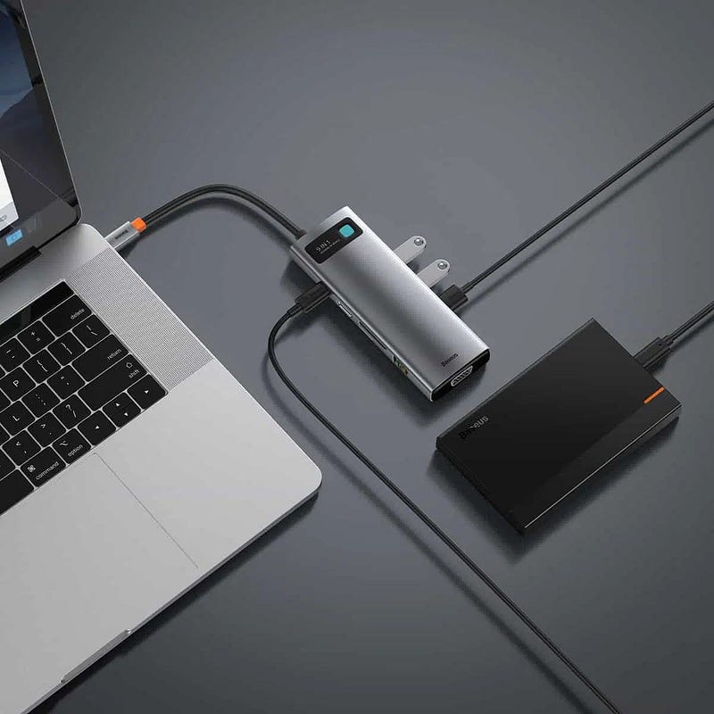 مُراجعة Baseus Metal Gleam Series II 6-in-1 USB Hub: قاعدة توصيل تتناسب مع جيبك - مراجعات